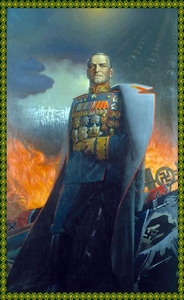Marshal Zhukov - Konstantin Alexejewitsch Wassiljew