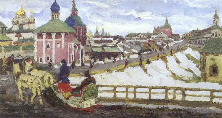 To Troyitsa, 1903 - Konstantin Yuon