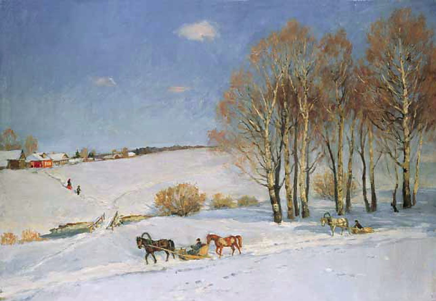 winter landscape konstantin