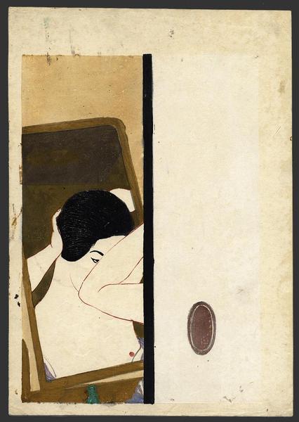 Mirror, 1930 - 恩地孝四郎