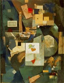 Merz Picture 32A (The Cherry Picture) - Kurt Schwitters