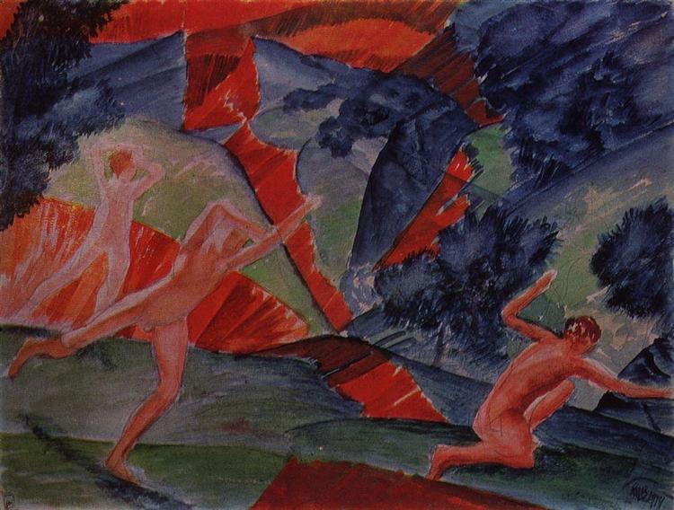 Hurricane, 1914 - Kusma Sergejewitsch Petrow-Wodkin