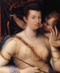 Venus and Cupid - Lavinia Fontana