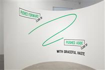 Pushed Forward... - Lawrence Weiner
