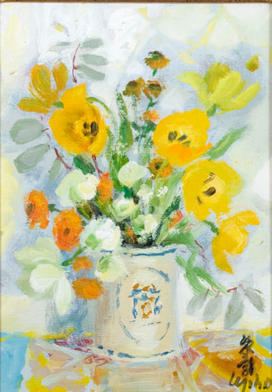 Still life with poppies, 1975 - Ле Фо