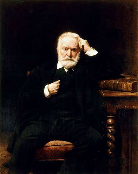 Portrait of Victor Hugo - Леон Бонна