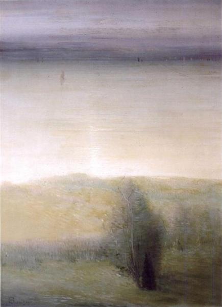 Spring, Hudson River, 1912 - Леон Дабо