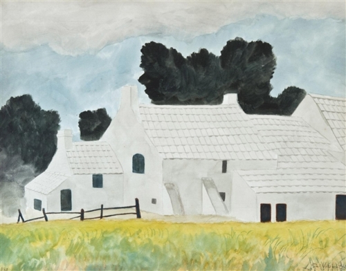 Casa de Fazenda Branca, 1930 - Leon Spilliaert