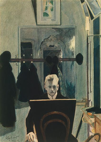 Self-Portrait, 1907 - Léon Spilliaert