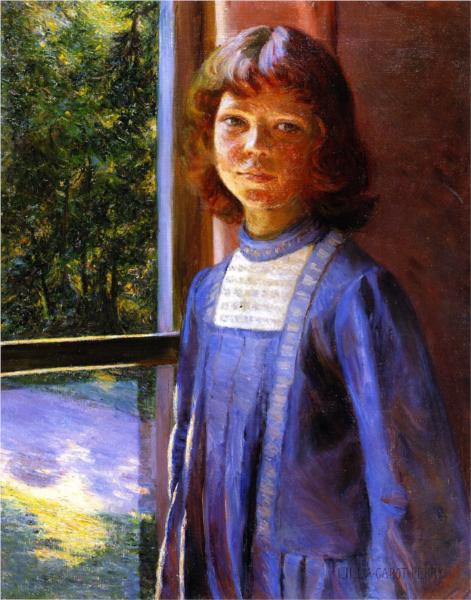 Study of LIght and Reflection, 1891 - Lilla Cabot Perry