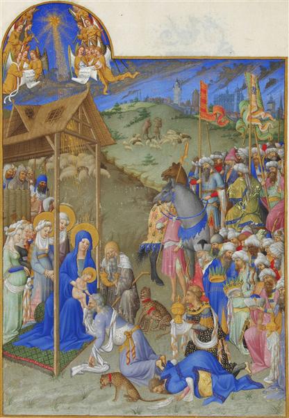 The Adoration of the Magi - Limbourg brothers