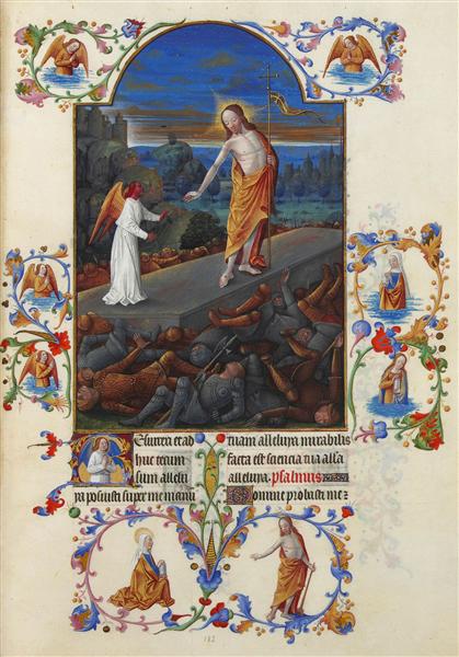 The Resurrection - Limbourg brothers