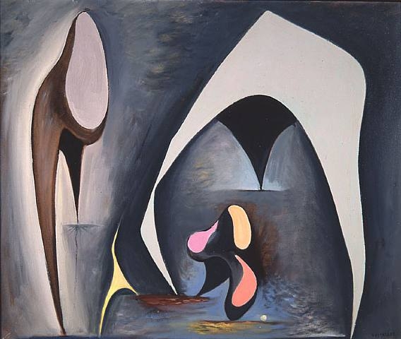 Magical Forms, 1945 - Lorser Feitelson