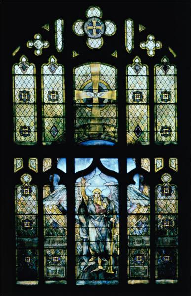 Angel of the Resurrection, 1904 - Louis Comfort Tiffany
