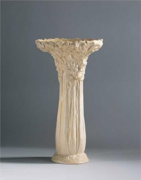 Vase. Celery stalks design, 1914 - Louis Comfort Tiffany