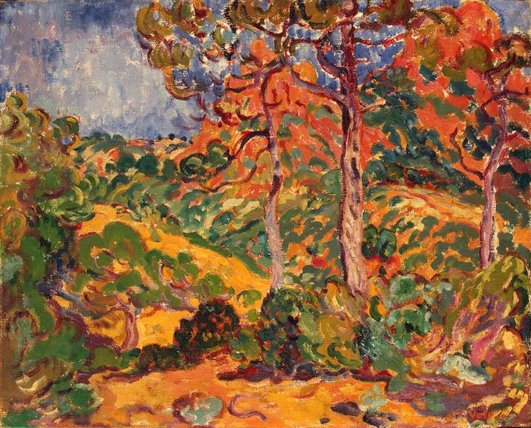 Sun Through the Trees, c.1908 - c.1909 - Louis Valtat