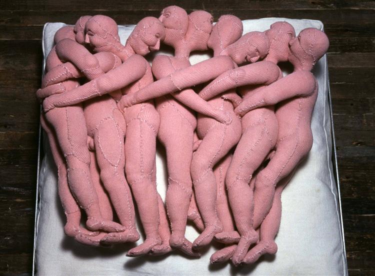 Seven in Bed, 2001 - Louise Bourgeois