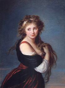 Hyacinthe-Gabrielle Roland - Élisabeth Vigée-Lebrun