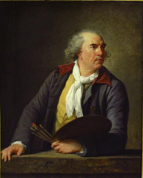 Portrait of Hubert Robert, 1788 - Элизабет Луиза Виже-Лебрен
