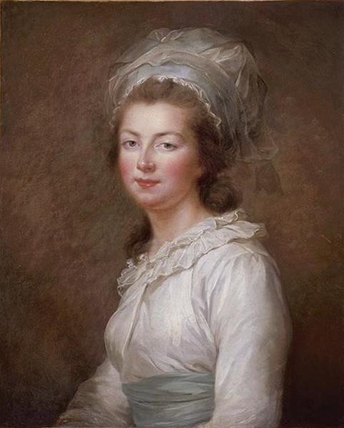 Portrait of Élisabeth of France, c.1787 - 伊莉莎白·維傑·勒布倫