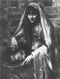 Gertrud Eysoldt as Salome - Ловис Коринт