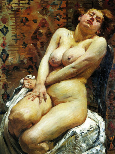Nana-Female Nude, 1911 - Ловис Коринт