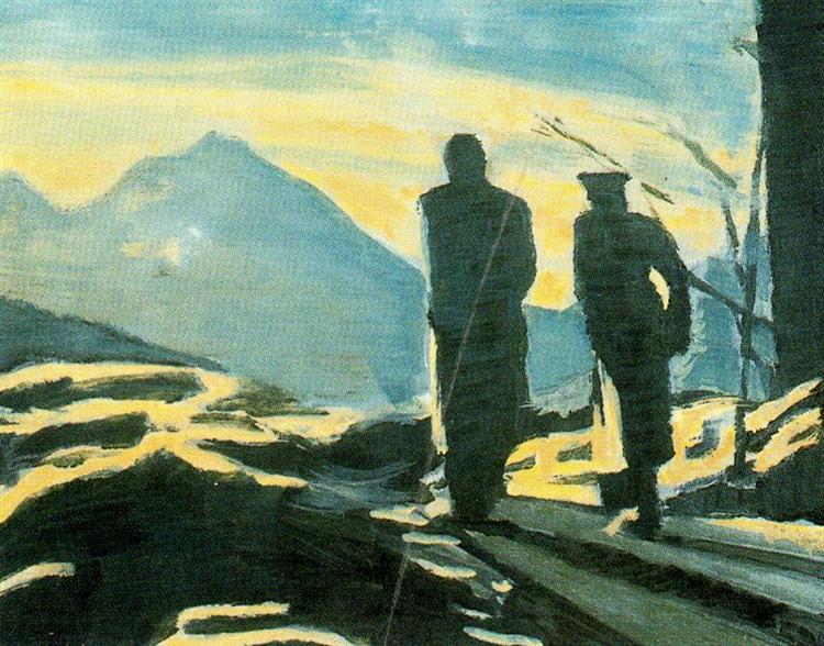 The walk, 1993 - Luc Tuymans