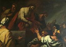 Christ Led to Calvary - Лука Джордано