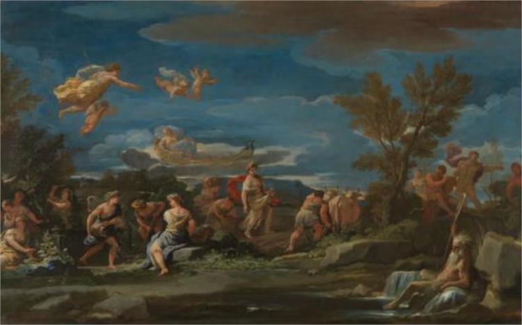 Mythological Scene of Agriculture, 1685 - Luca Giordano