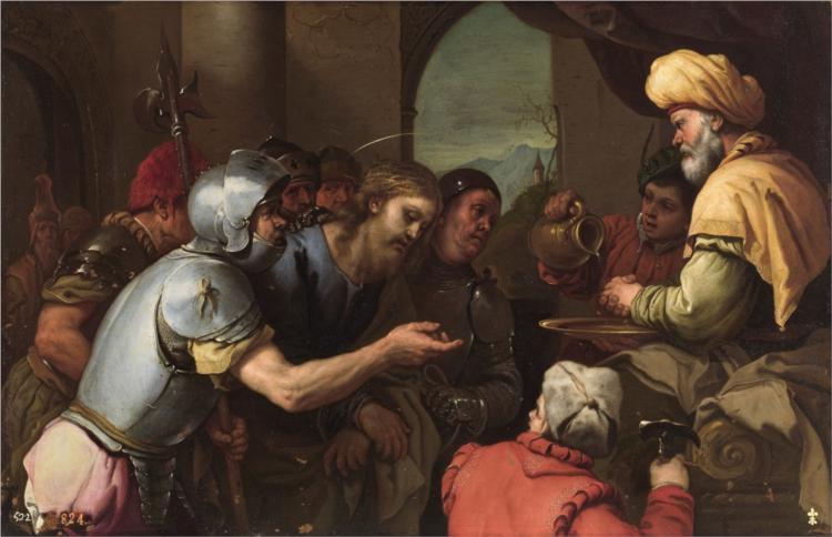 Pilate Washing His Hands, 1660 - Luca Giordano