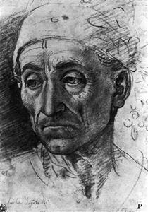 Head of a Poet Wearing a Cap - Luca Signorelli