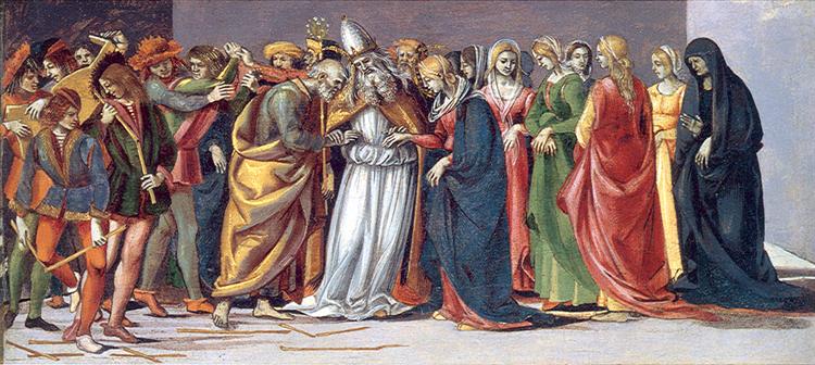 Marriage of the Virgin, 1490 - 1491 - Luca Signorelli