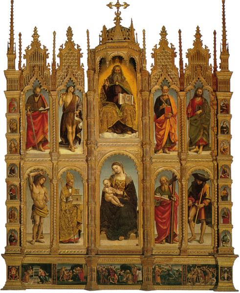 Polyptych, 1507 - 盧卡·西諾萊利