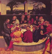 The Last Supper - Lucas Cranach der Ältere