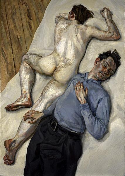 Two Men, 1987 - 1988 - Lucian Freud