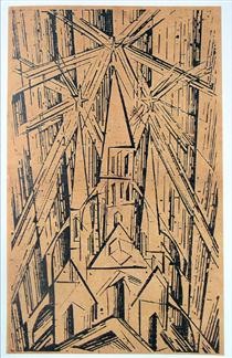 Cathedral of Socialism - Lyonel Feininger