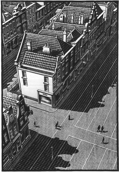 Delft, 1939 - Maurits Cornelis Escher
