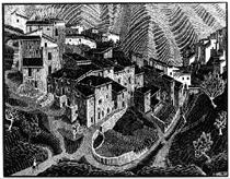 Fara San Martino, Abruzzi - M. C. Escher