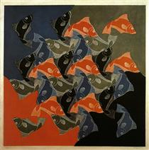 Fish - M. C. Escher