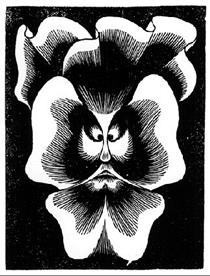 Flor de Pascua - La Pensee - M. C. Escher