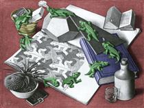 Reptiles Colour - Maurits Cornelis Escher