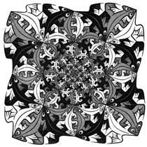 Smaller & Smaller - M.C. Escher