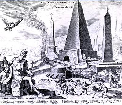 Great Pyramid of Giza, 1572 - Maarten van Heemskerck