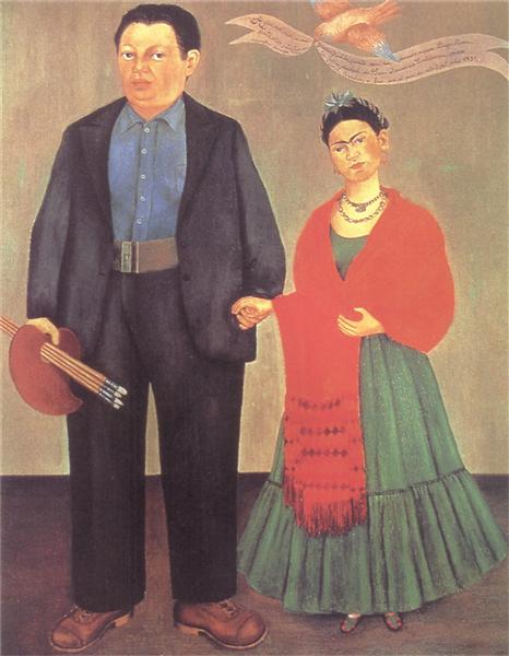 Frieda and Diego Rivera, 1931 - Frida Kahlo