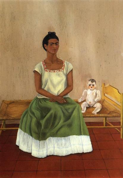 Me and My Doll, 1937 - Frida Kahlo