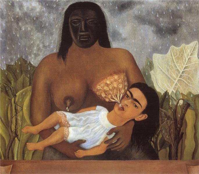 My Nurse and I, 1937 - Frida Kahlo