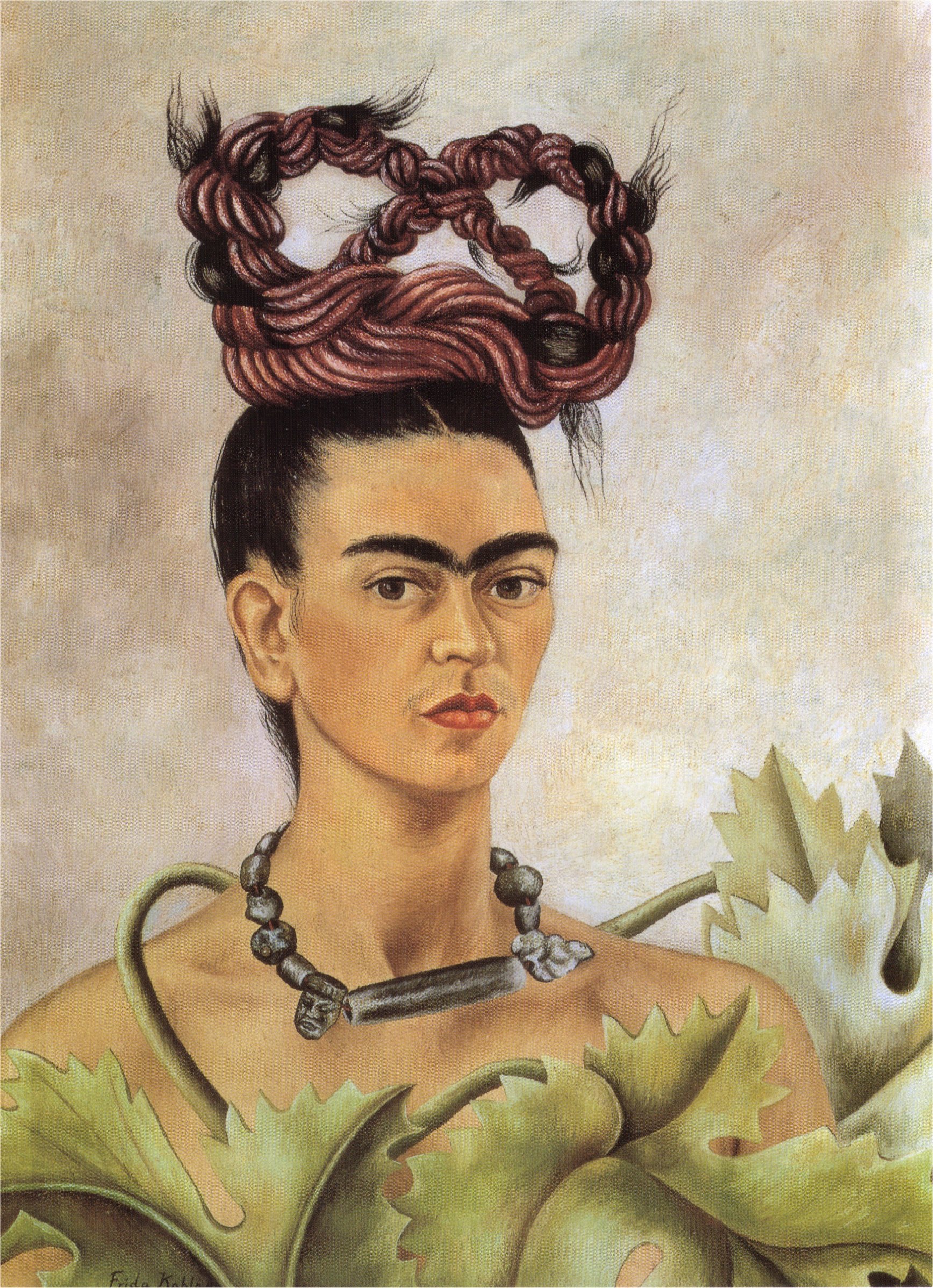 self-portrait-with-braid-1941-frida-kahlo-wikiart