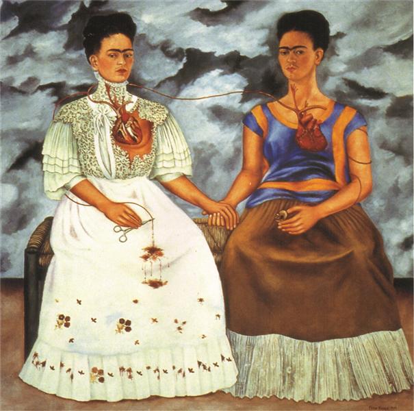Las dos Fridas, 1939 - Frida Kahlo