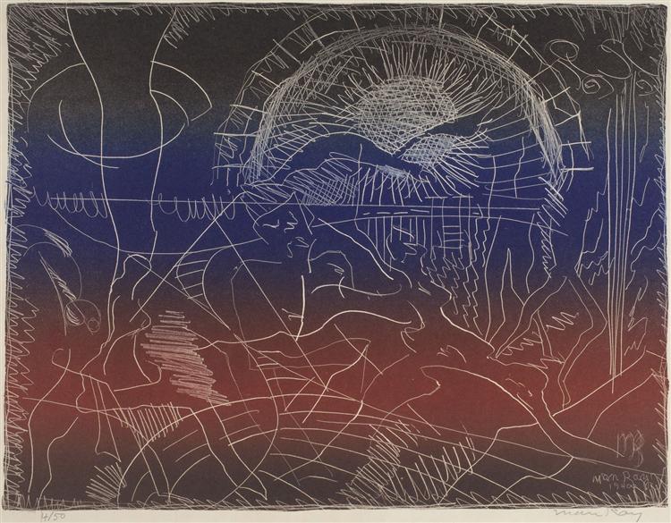 Untitled Abstract, 1948 - 曼·雷