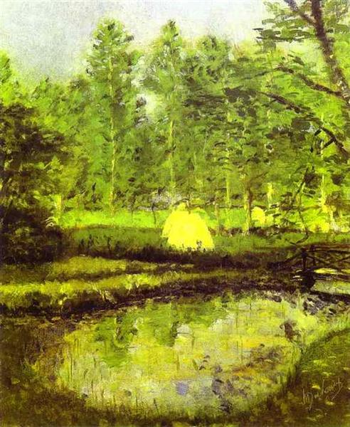 Пейзаж у Бленвілі, 1902 - Марсель Дюшан